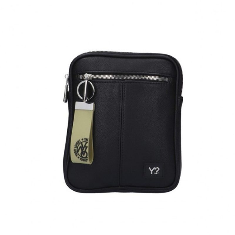 Borsello Uomo YNOT? in ecopelle - PRO-007S1 BLACK