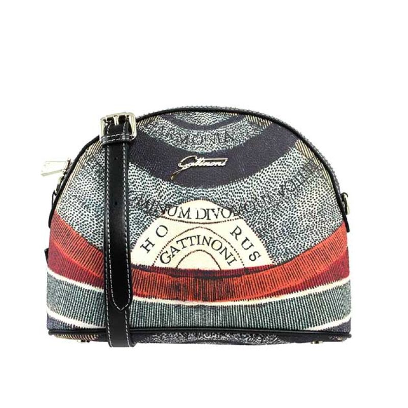 Tracolla Donna Gattinoni pelleecopelle - BIGPL6446WPQP26 BLACKMULTI