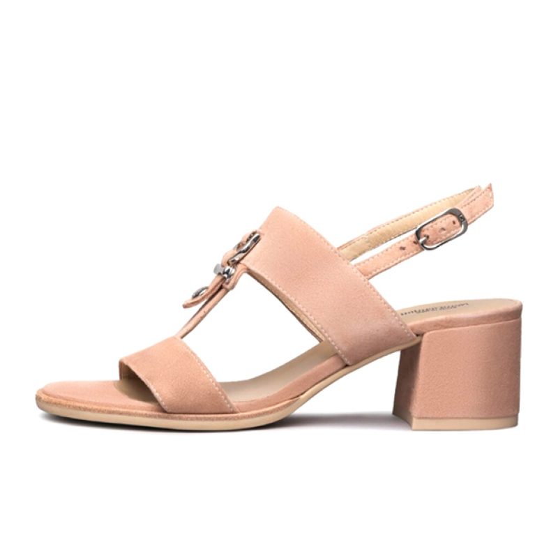 Sandalo Donna NERO GIARDINI in camoscio - E012261D/660 PHARD
