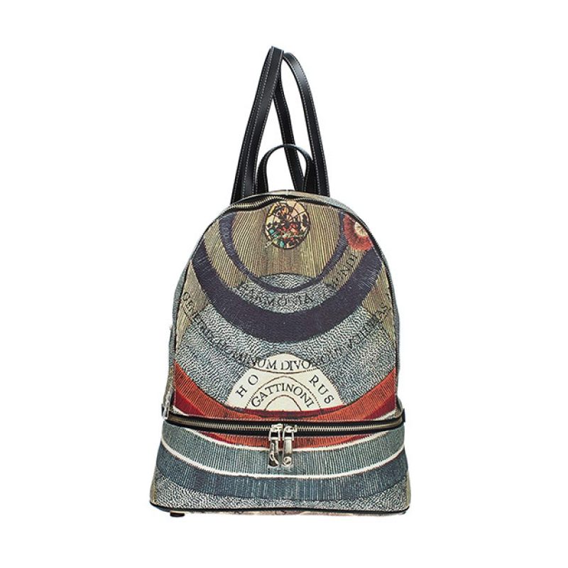 Zaino Donna Gattinoni in pelle/ecopelle - BIGPL6438WPQP26 BLACK/MULTI