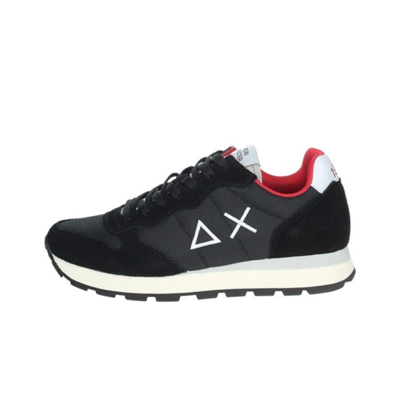 Sneaker Uomo in tessuto e camoscio
