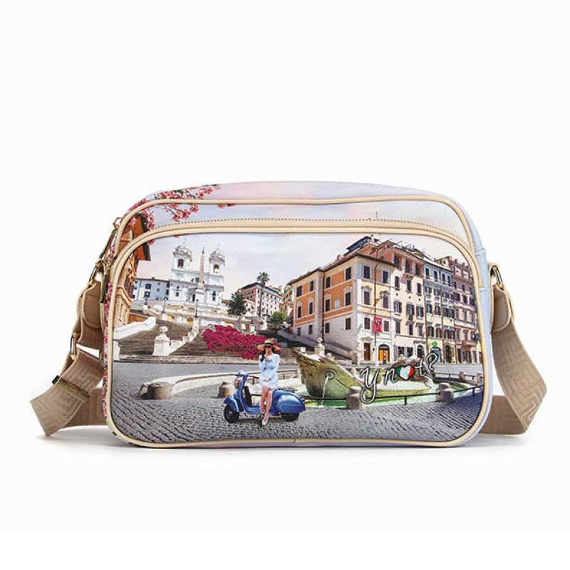 Tracolla Donna YNOT in goffrato - YES-331S5 VACANZA ROMANA
