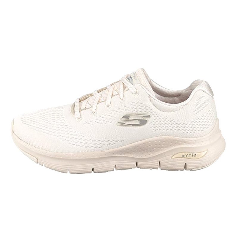 Sneaker Donna SKECHERS ARCH FIT BIG APPEAL in tessuto tecnico a maglia - 149057OFWT OFF WHITE