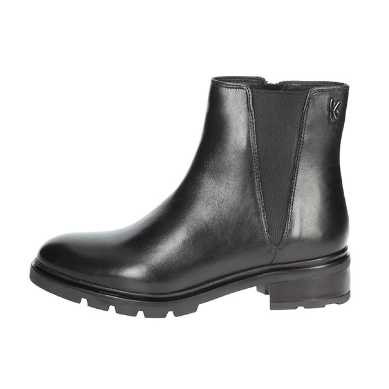 Tronchetto Donna KEYS in pelle - K7403 BLACK