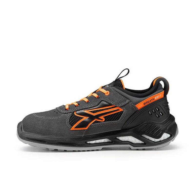 Scarpa da lavoro U-POWER RED 360 RYDER ESD S1P SRC - RYDER RS20016 GRIGIO SCURO/ARANCIONE