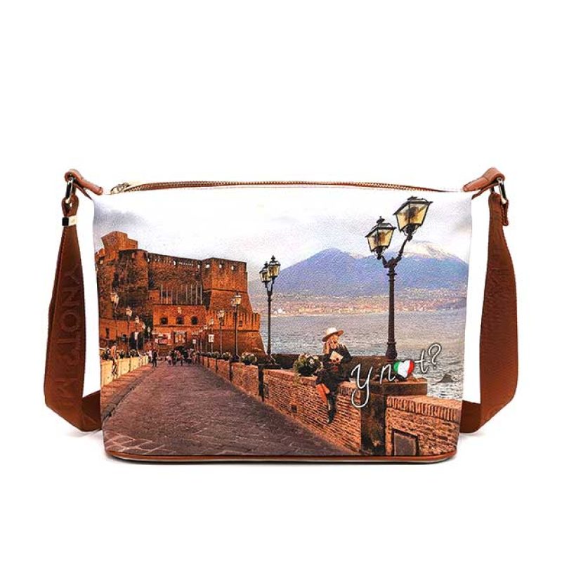 Tracolla Donna Y NOT? in goffrato - YES-607F3 CASTEL DELL'OVO
