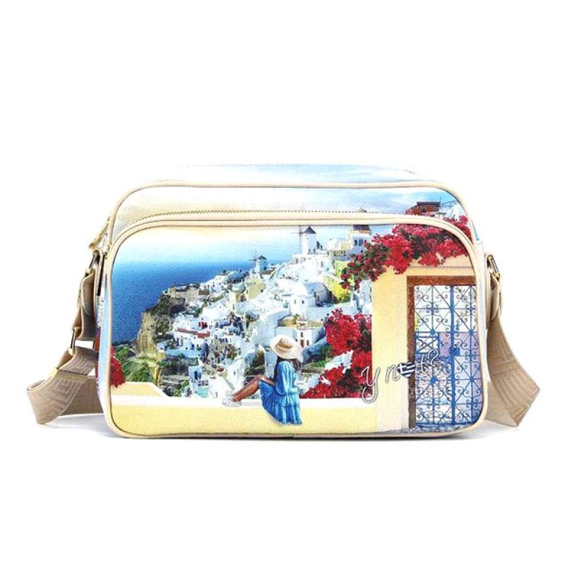 Tracolla Donna YNOT in goffrato - YES-331S5 GREEK SUMMER