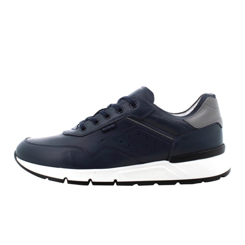 Sneaker Uomo NERO GIARDINI in pelle - E400192U200 BLU