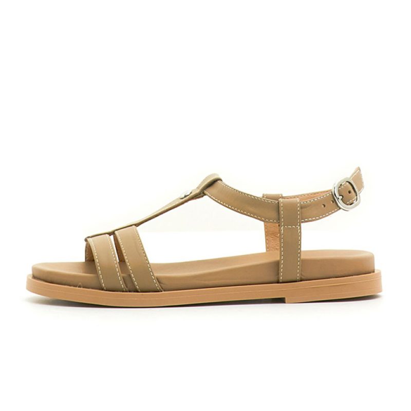 Sandalo Donna NERO GIARDINI in pelle - E410495410 SABBIA