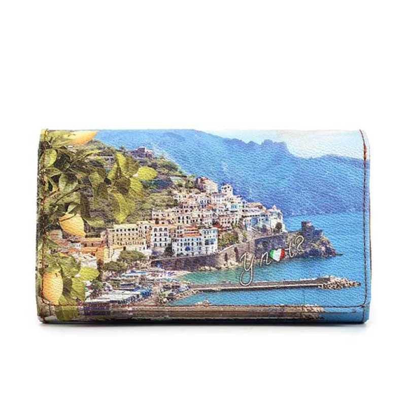 Portafogli Donna YNOT? in goffrato - YES-364S3 LEMON COAST