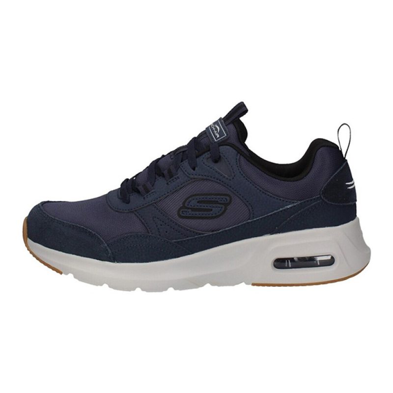 Sneaker Uomo SKECHERS in pelle, camoscio e tessuto mesh - 232646NVBK NAVYBLACK