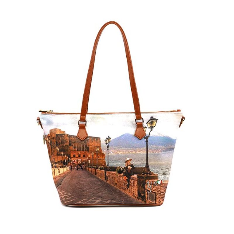 Shopping small Donna YNOT? in goffrato - YES-396F3 CASTEL DELL'OVO