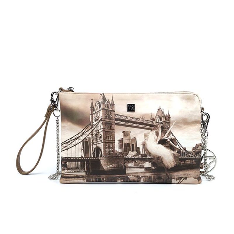 Tracolla small Donna Y NOT? in ecopelle - DAN-303F3 LONDON
