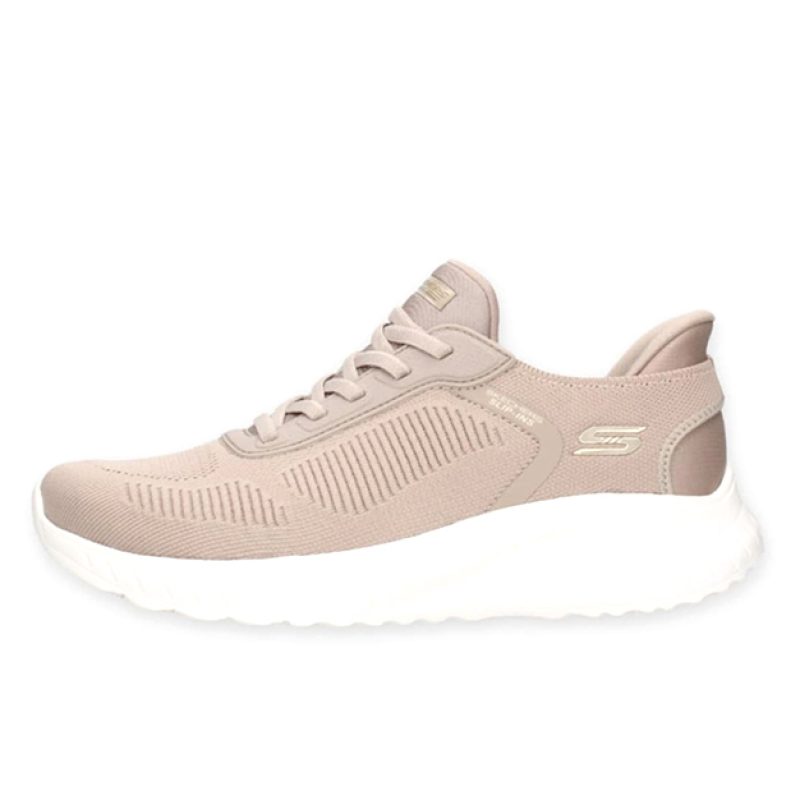Sneaker Donna SKECHERS in maglia ingegnerizzata - 117497TPE TAUPE
