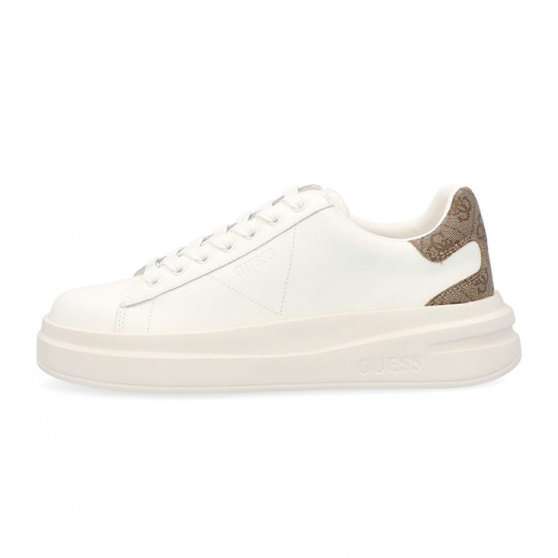 Sneaker Donna GUESS in pelle ed ecopelle - FLJELBAL12 WHBEI