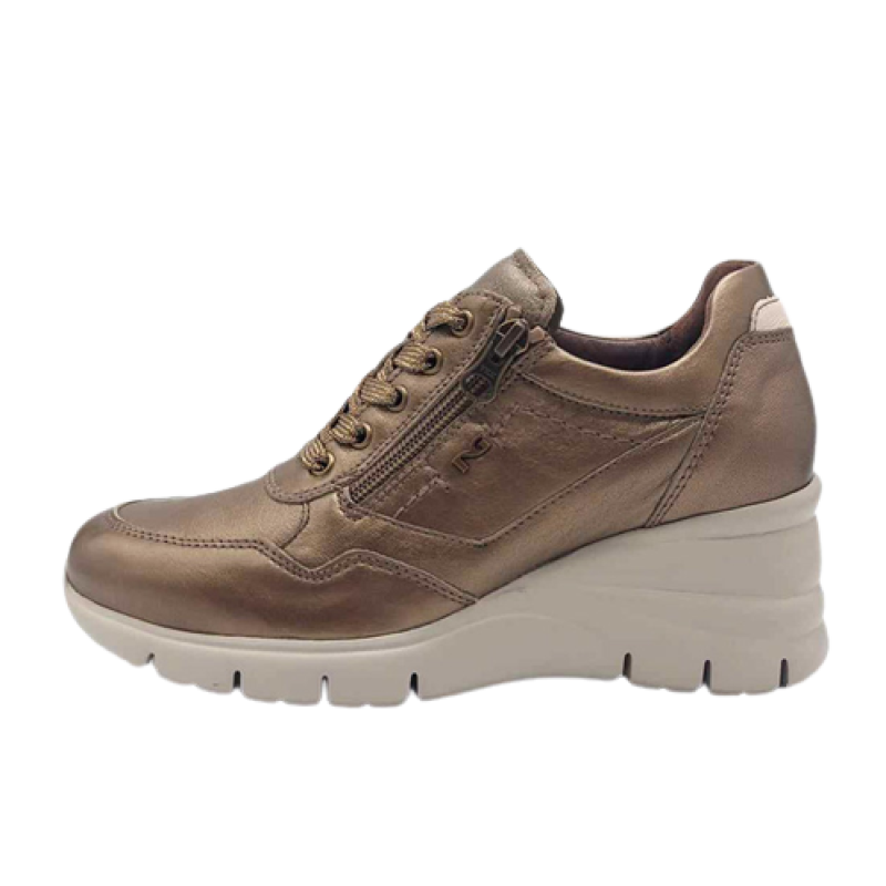 Sneaker Donna NERO GIARDINI in pelle - I305150D/322 MAJOR BROWN