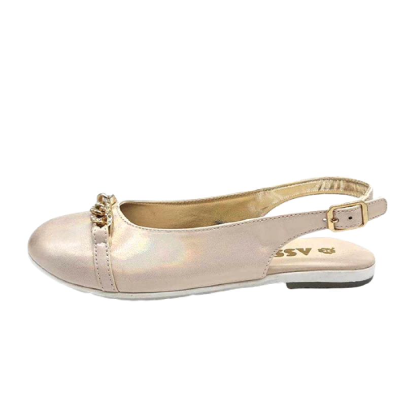 Ballerina Chanel Bambina in ecopelle - AG-14511 CIPRIA