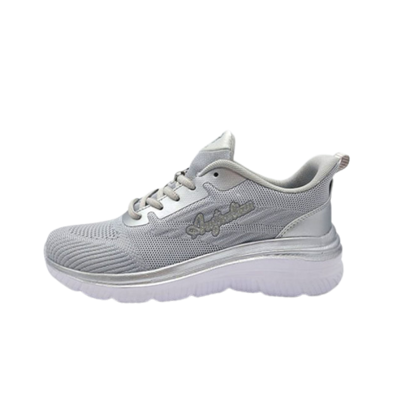 Sneaker Donna AUSTRALIAN in tessuto ed ecopelle - AU221 SILVER