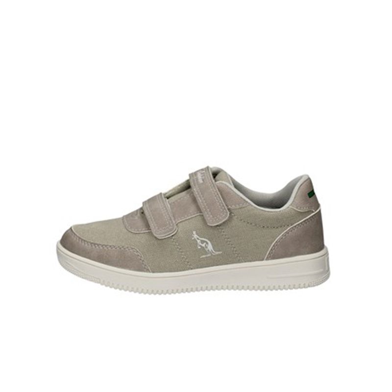 Sneaker Bambino tessuto ed ecopelle
