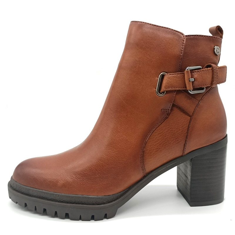 Tronchetto Donna CARMELA in pelle - CARMELA 67564 CAMEL
