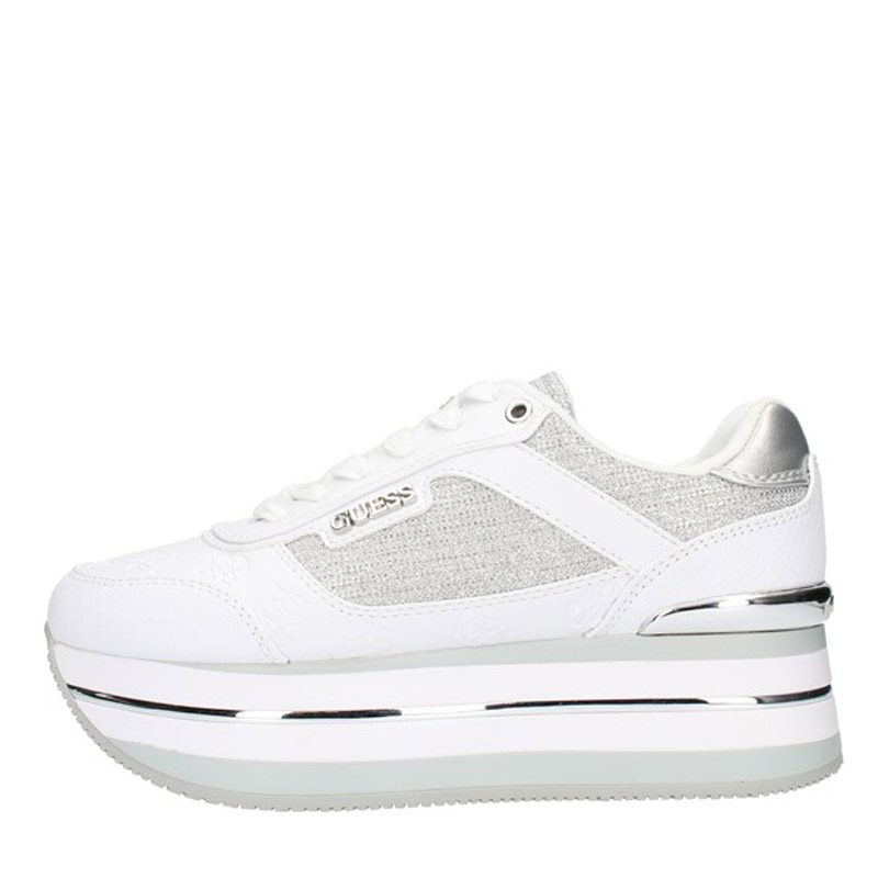Sneaker Donna in ecopelle e tessuto